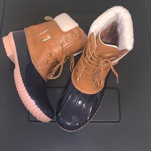 Snow boys pink bottoms